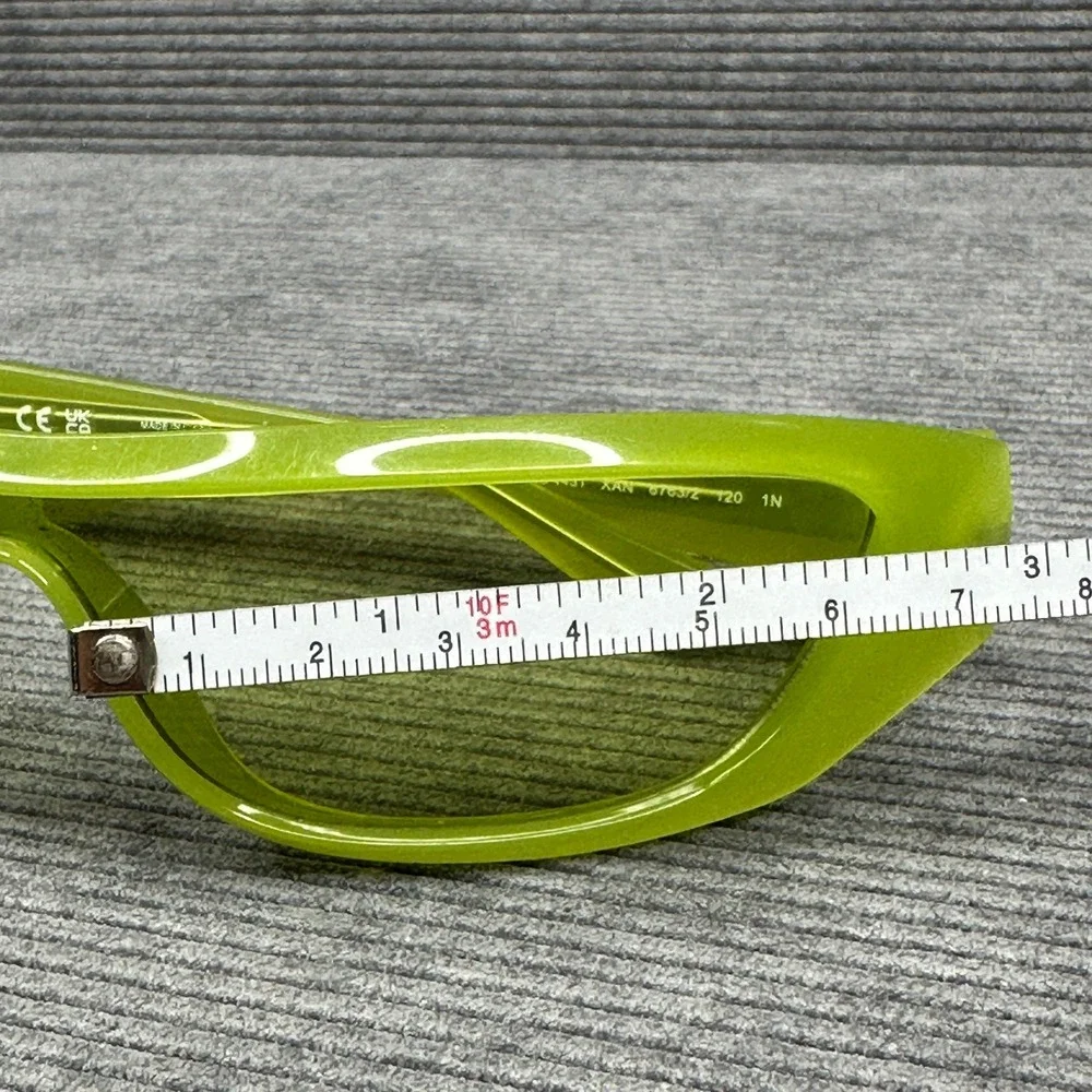 Ray-Ban Xan Sunglasses Lime Green Bio-Based Shield Wrap RB4431 6763/2 120 1N